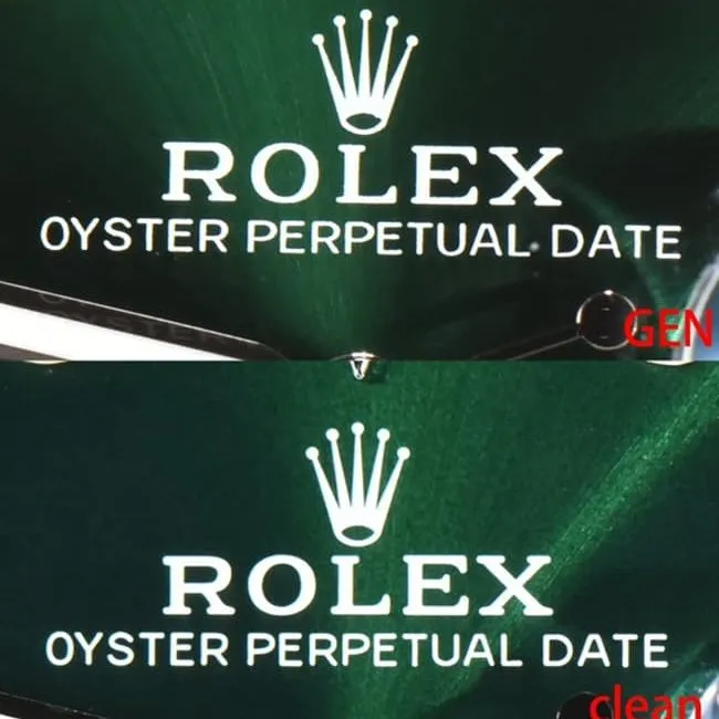 CLEANRolexC factory Starbucks Submariner3135 top-tier watch and Genuine difference and process evaluation detail shots