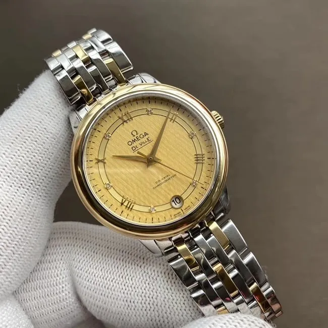 Omega De Ville Ladies' Top Gold-Plated