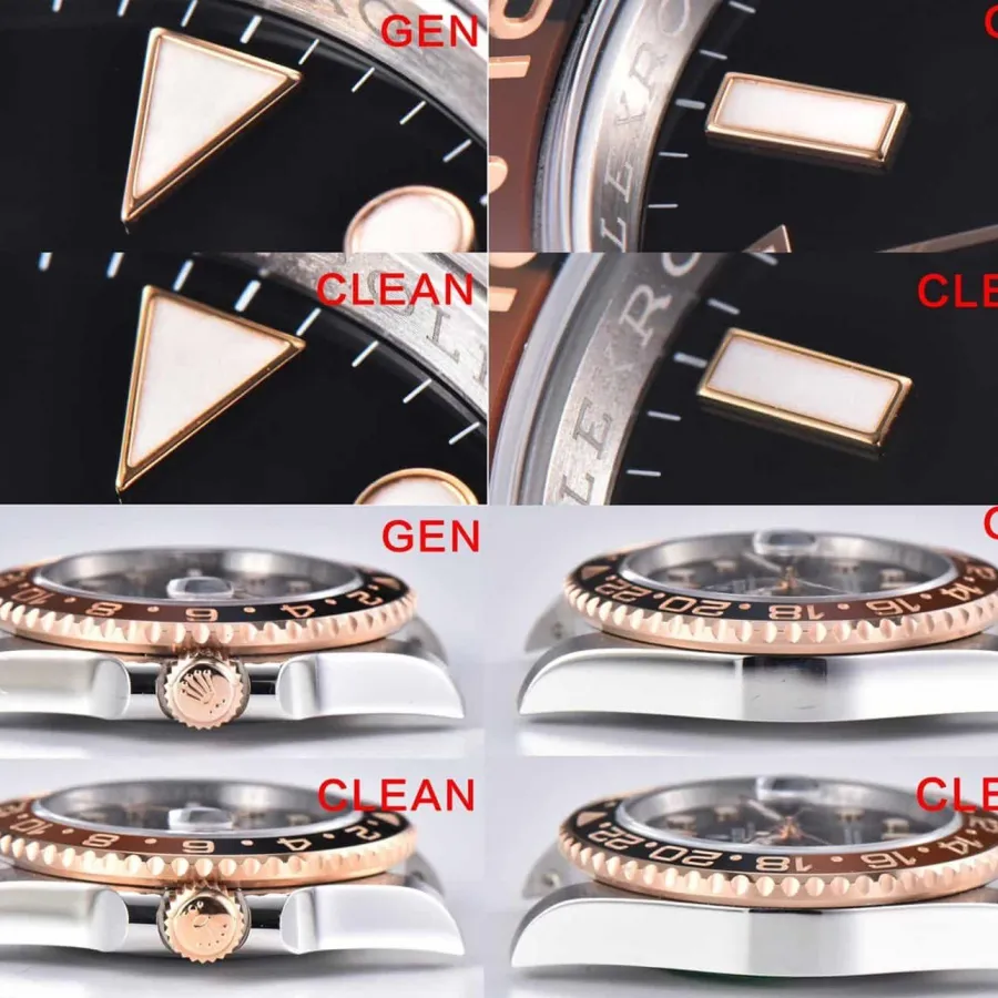 C Factory Greenwich Sars Circle 126711 Real and Fake Comparison Review Rolex Top collectible watches Appearance Comparison Chart