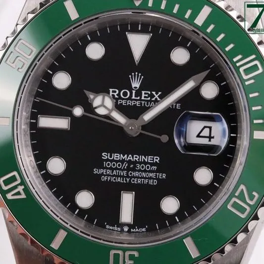 VS Factory2020 new Rolexreplica watch Starbucks Submariner41 diameter 72 hours power front view