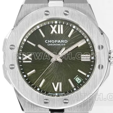 1:1replica watch Xueshan Aoyi GH factory Chopardgreen dial41mmfront live photo
