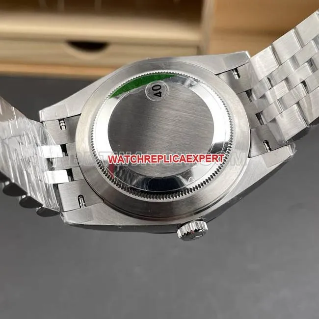Optimal watch VS Factory log Rolexblack dial3235 mechanical 41mmside live photo