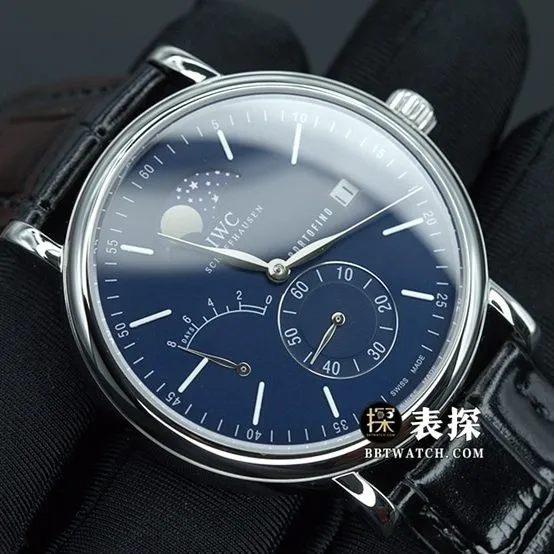 IWC ceiling watch, TWA Portofino watch, front live photo