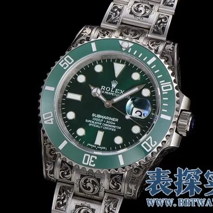 Rolex Submariner Hand-Engraved 904L