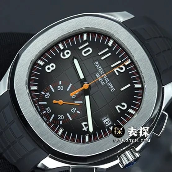 YL Factory Patek Philippe Super A Watch Men's Black Dial Rubber Strap Real Shot Photos and Price