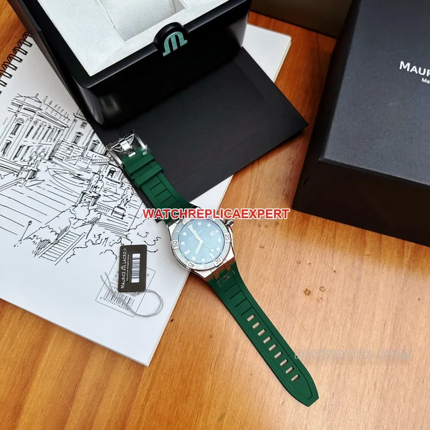 Amy super clonegreen dial rubber model AI6057clasplive photos