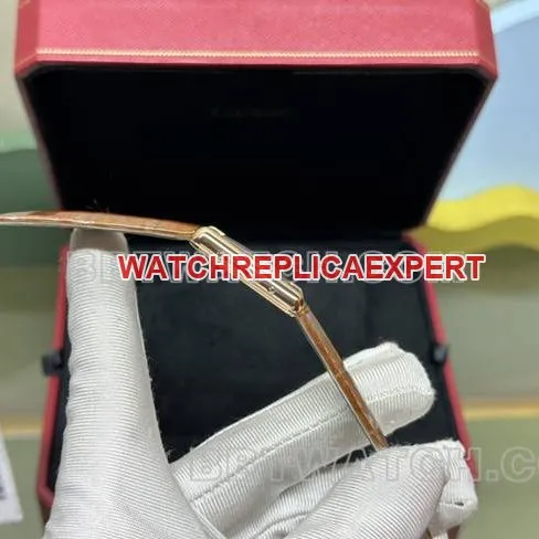 collectible watch tank DR factory Cartier silver white dialquartz gold brown braceletfront live photo