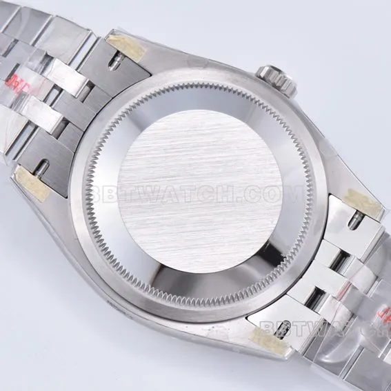 C factory Rolex log 1:1top-tier replica36mm green palm leaf pattern m126234-0055front live photo