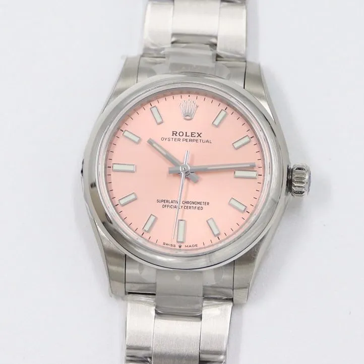 Rolex classic watch, ew Oyster Perpetual watch, front live photo