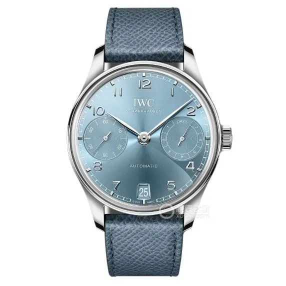 APSIWC watch Portugal 1:1top-tier replica2024 new blue dialIW501708front live photo