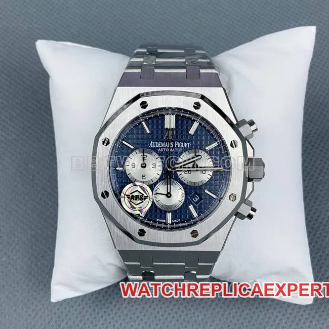 top-tier watch Royal OakAPS factory Audemars Piguetblue dial26331front live photo
