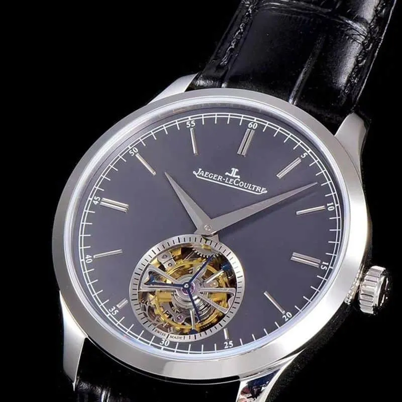 Jaeger-LeCoultre watch master 1662451 series Cal798 automatic true tourbillon men's watch movement picture