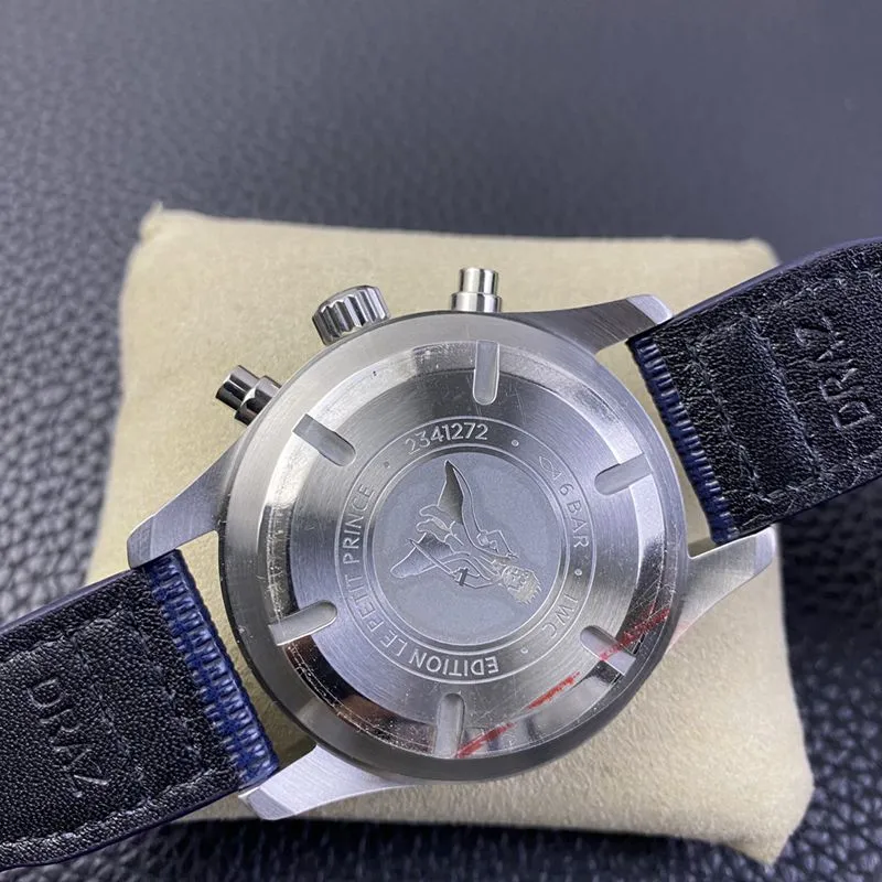 IWCIWC high-quality watch pilot series IW377729 watch Captain Blue Special Edition men's mechanical watch front view