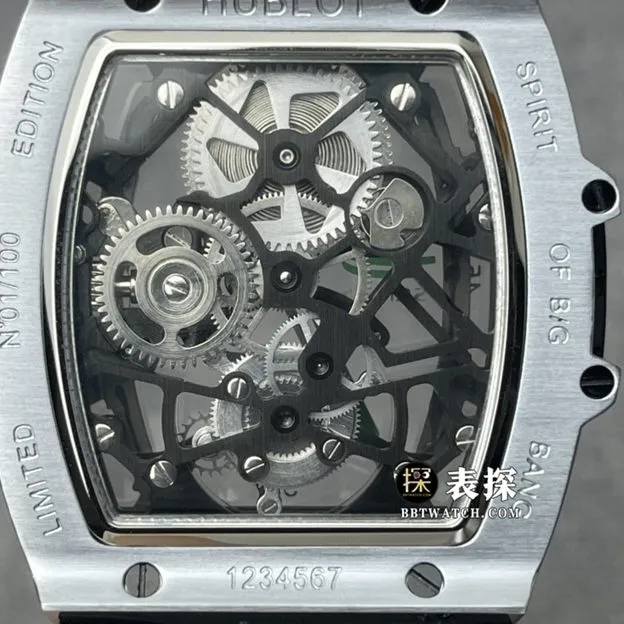 Hublot ceiling watch, JBreplica watch, front view