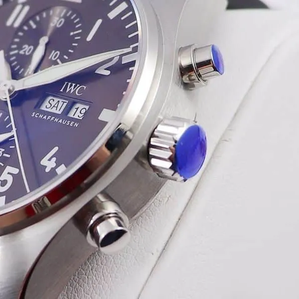 IWC high-quality watch IWC3777 pilot chronograph series watch front view