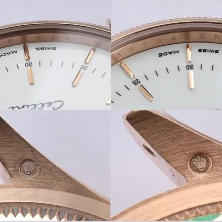 EWRolex Cellini watch genuine and fake comparison review movement comparison chart