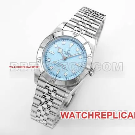 collectible watch Tudor Biwan ZF factory blue dial54 type M79000front live photo