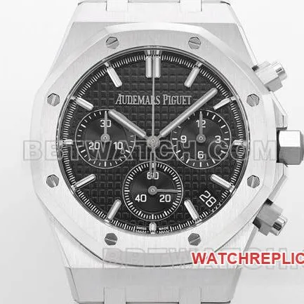 collectible watches ZF FactoryRoyal OakAudemars Piguetblack dial mechanical 26240front live photo