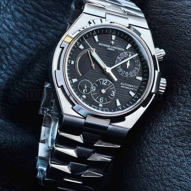 collectible watch KR factory Vacheron Constantin travels all over the world black dial47450front live photo