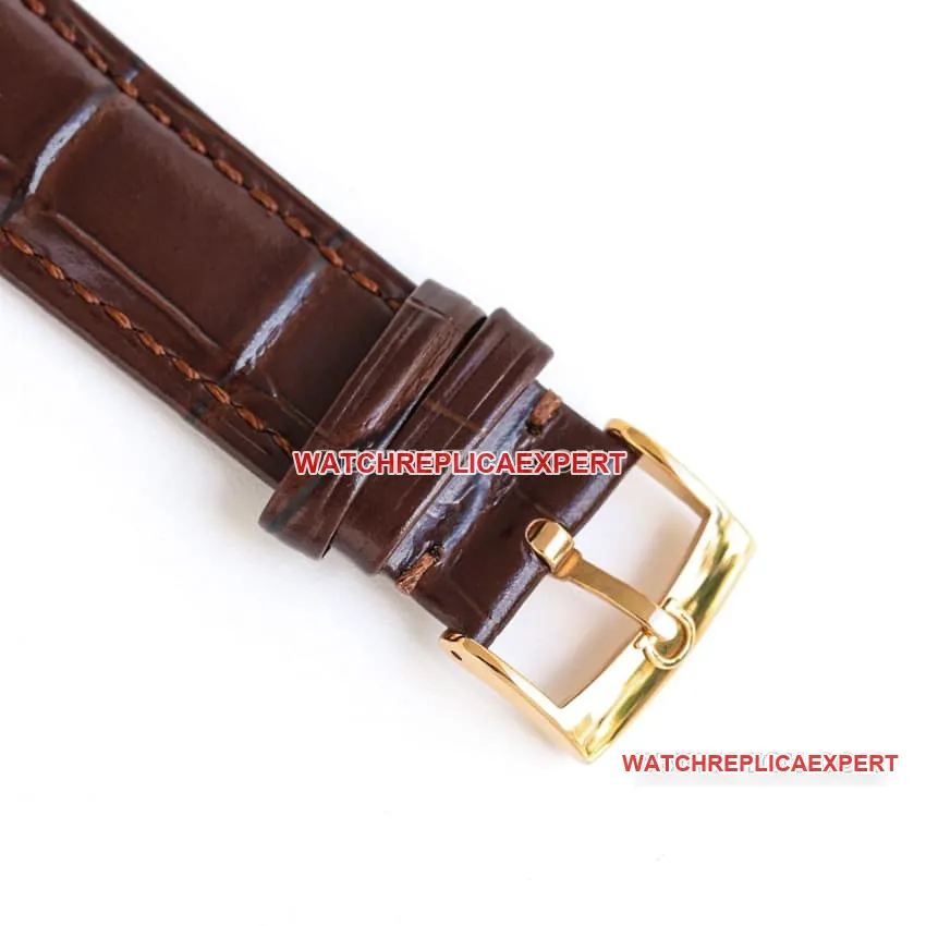 Omega Speedmaster Top Brown Blue Plate Belt Model 332.10.41.51.01.022 front view