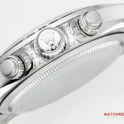 watch RolexPPM factory Daytonablue dial Moissanite diamond bezelfront live photo