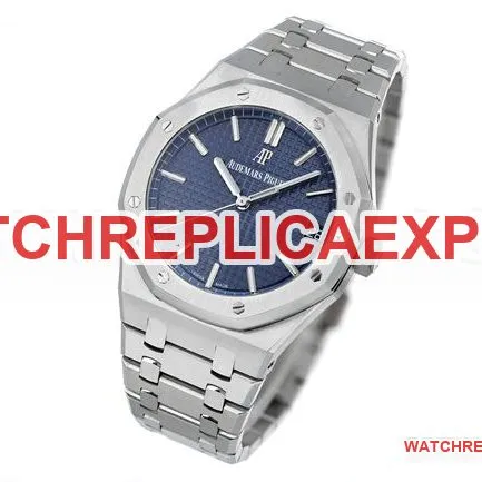 collectible watches ZF FactoryRoyal OakAudemars Piguetblue dial15500front live photo