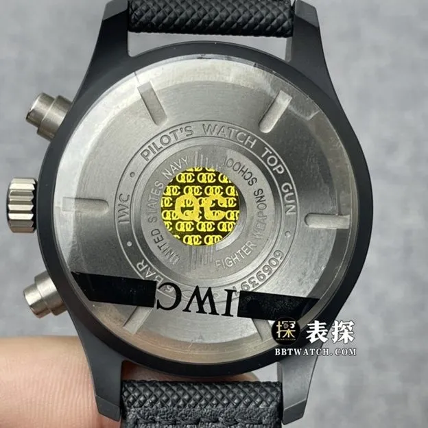 ZF FactoryIWC watch flight IW389001top-tier watch men's black dialleather strap model pictures and prices clasplive photos