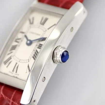 top-tier replicaCartier popular masterpiece elegant American tank WSTA0016 watch side view
