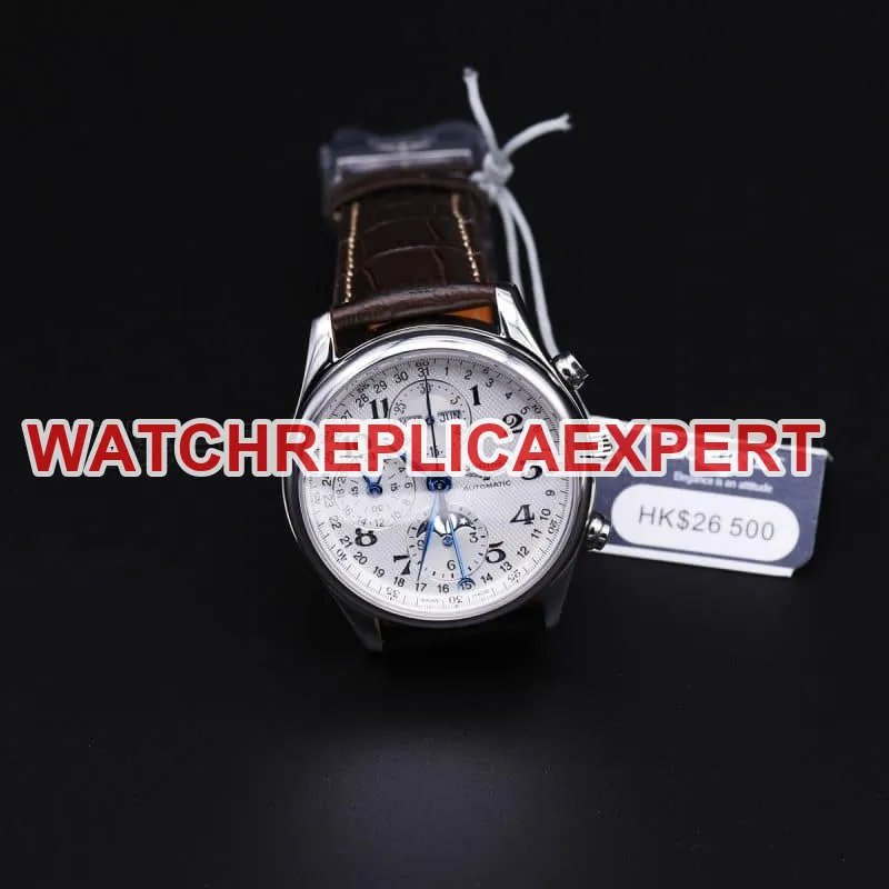 How about the Longines famous moon phase eight-pin multi-function review - side view of elegant and charming watch