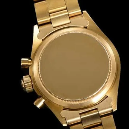 top-tier watch Rolex retro series chronograph manual chronograph movement 18k gold plate men's watch movement picture