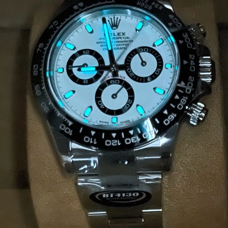 BT factory Rolex Daytona4130 top-tier watch real shot bracelet picture