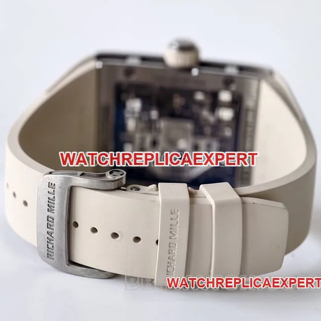 watch RM016 UMI factory Richard Mille white front live photo