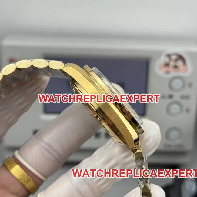 collectible watch Speedmaster N1 factory Omega gold plate yellow goldsteel bracelet bracelet live photos