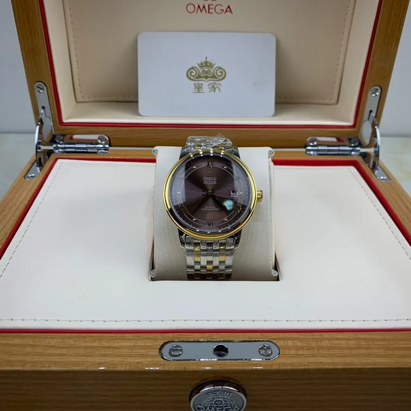 Omega De Ville De Ville Prestige 41mm Brown Men Automatic
