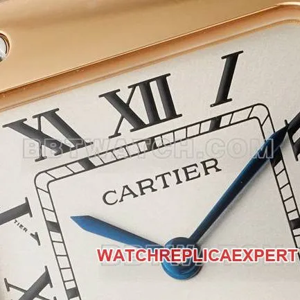 collectible watches sandoz cartiersilver dialrose gold circle quartz movementfront live photo