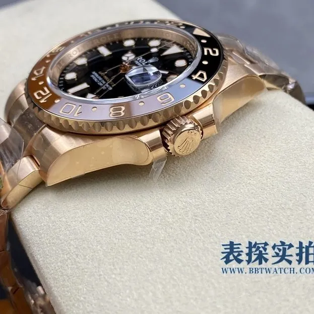Rolex full rose GMT-Master3186movement 904stainless steel price