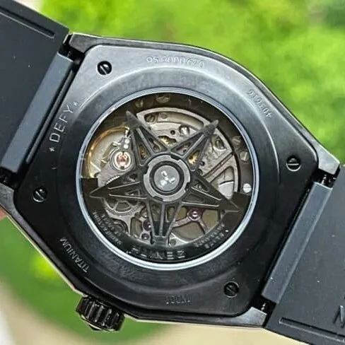Big factory high-quality replicaLF Zenith black dialDEFY series new upgraded version men's watch bracelet picture