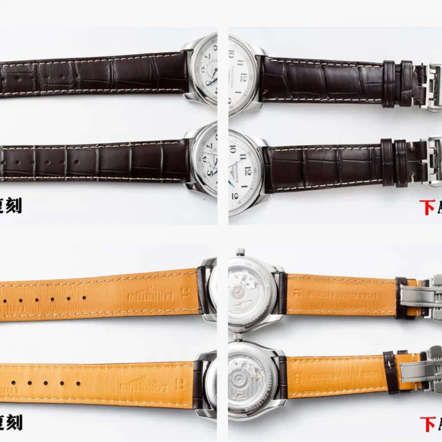 APS factory Longinestop-tier watch famous craftsman silver white dialmoon phaseL2.909.4.78.3 real and fake comparison evaluation appearance live photos
