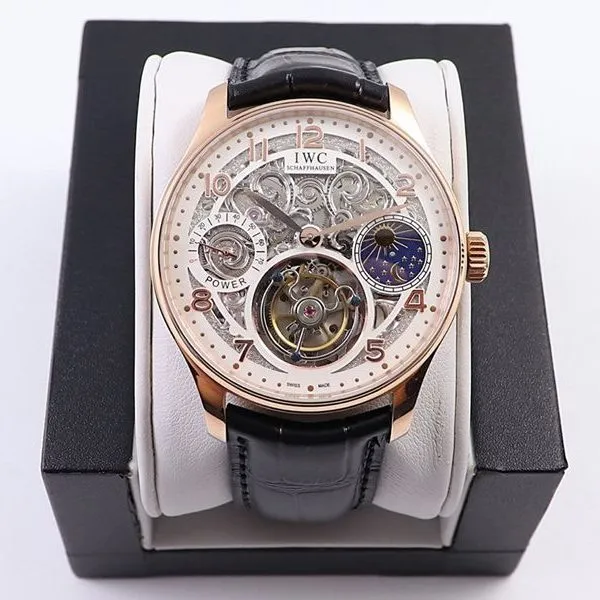 IWCreplica watch IW504501 watch PORTUGIESER Portuguese series watch front view