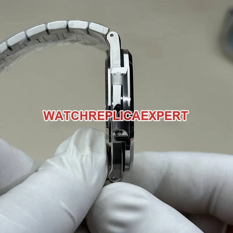 Patek Philippe collectible watch BBF factory Nautilus324movementblue dialsteel bracelet front live photo