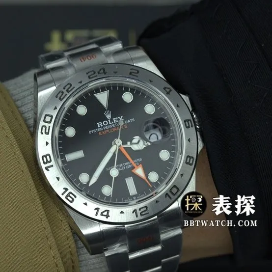 GM FactoryRolex Explorer top-tier 1:1super watch men's black dialsteel bracelet picture and price front live photo