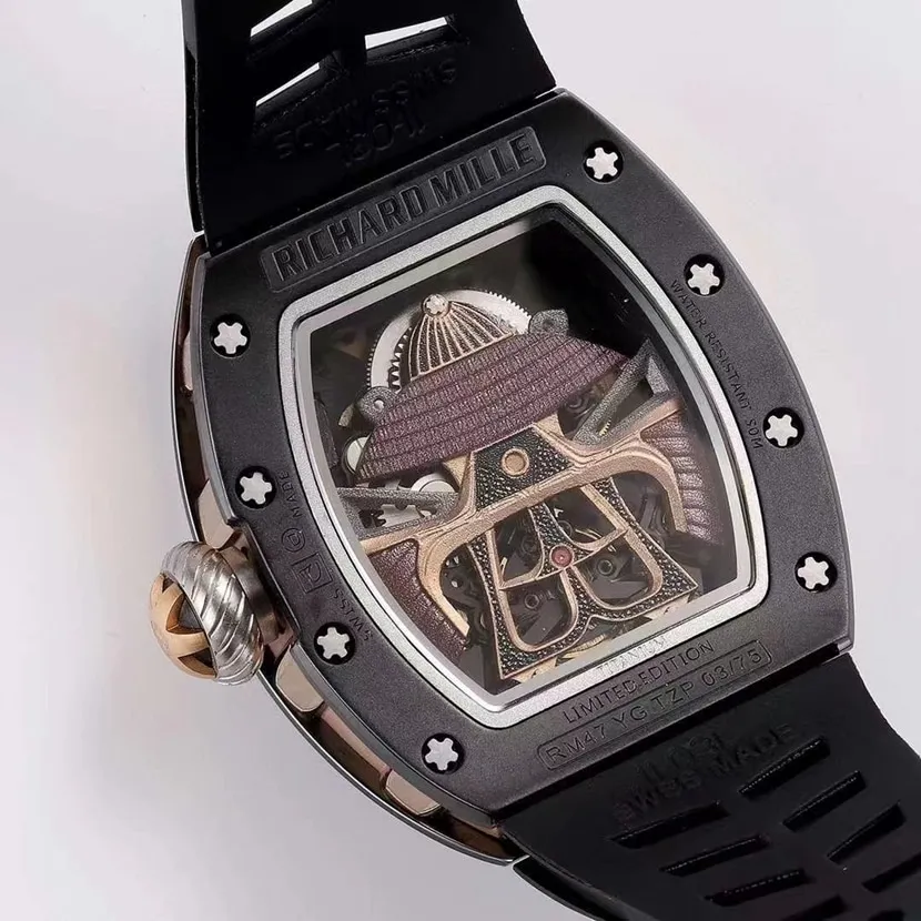 Richard Mille watch, men's watch, front real photo