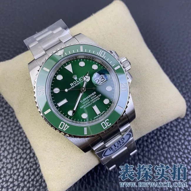 Factory C Rolex Starbucks Submarinertop-tier green bezel watch_Price_Picture_How is the quality Side view