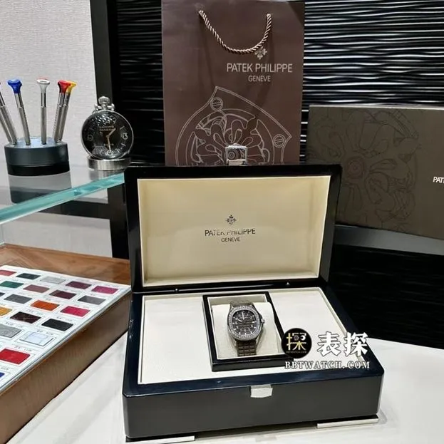 MMA factory Patek Philippe5067A1:1super watch ladies chocolate disc rubber model picture and price front live photo