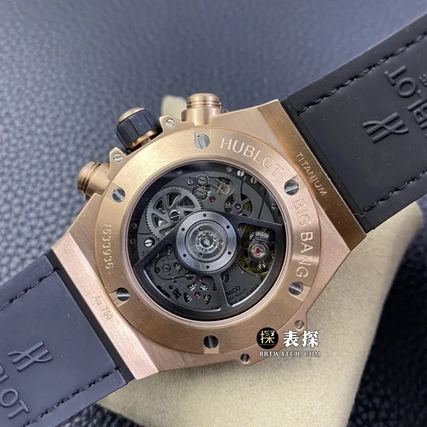 Hublot ceiling classic, ZF Big Bang watch, front view