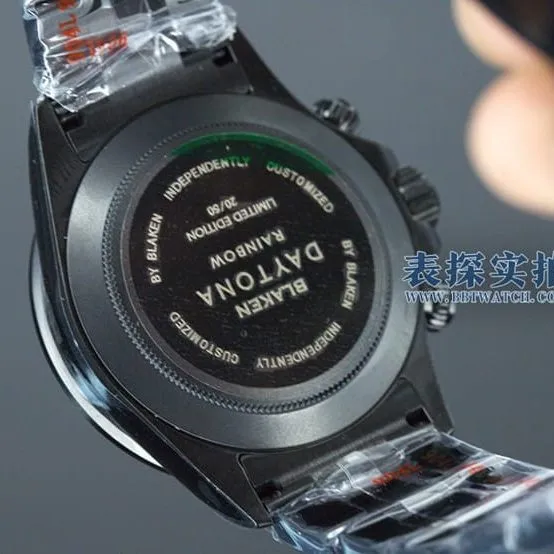 NOOB palace-level watch Rolextop-tier replicaDaytona4130movementblaken modified watch dial