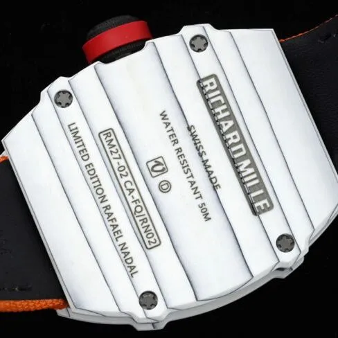 High-quality Richard Mille RM 27-02 men's sports tourbillon watch, front view