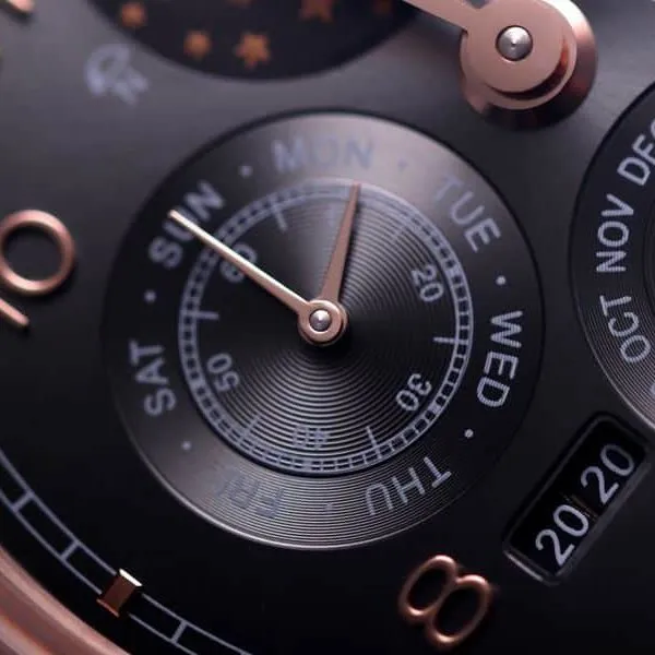 IWC high-quality watch Portuguese series true perpetual calendar complex function watch detail shots