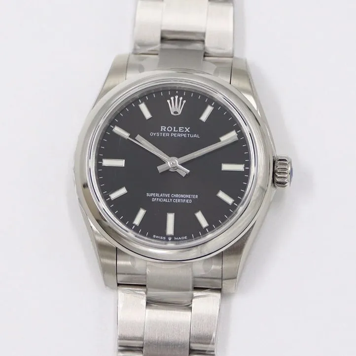 Rolextop-tier,ew Oyster Perpetual watch,front live photo