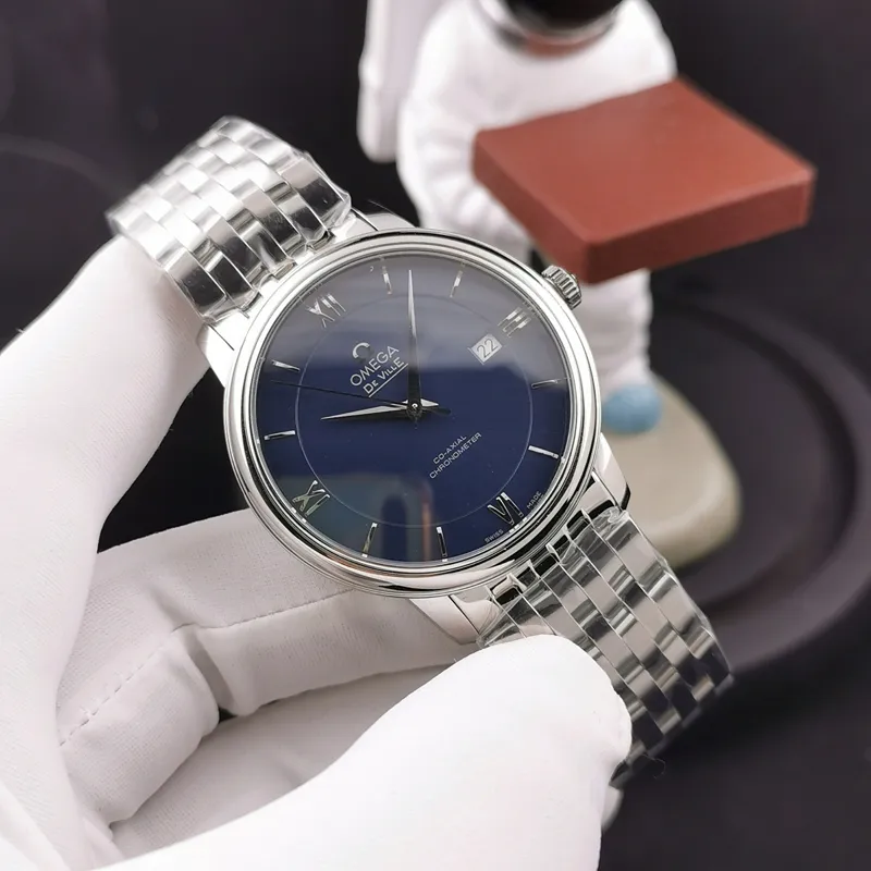 Omega De Ville 424.10.40 Blue Dial